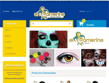 Tablet Screenshot of elcamerino-online.com
